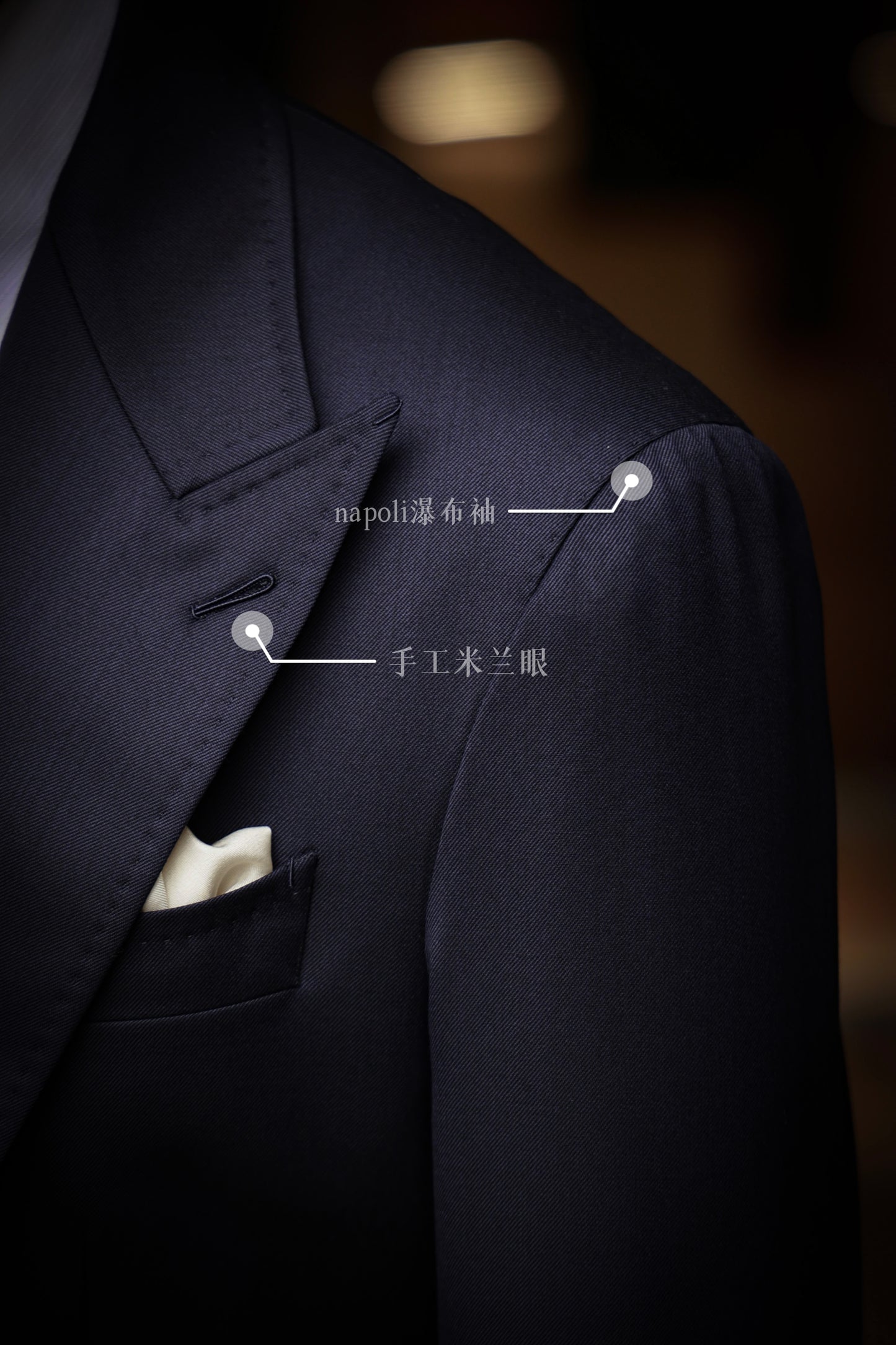 「Count Blue Power」Suit Jacket