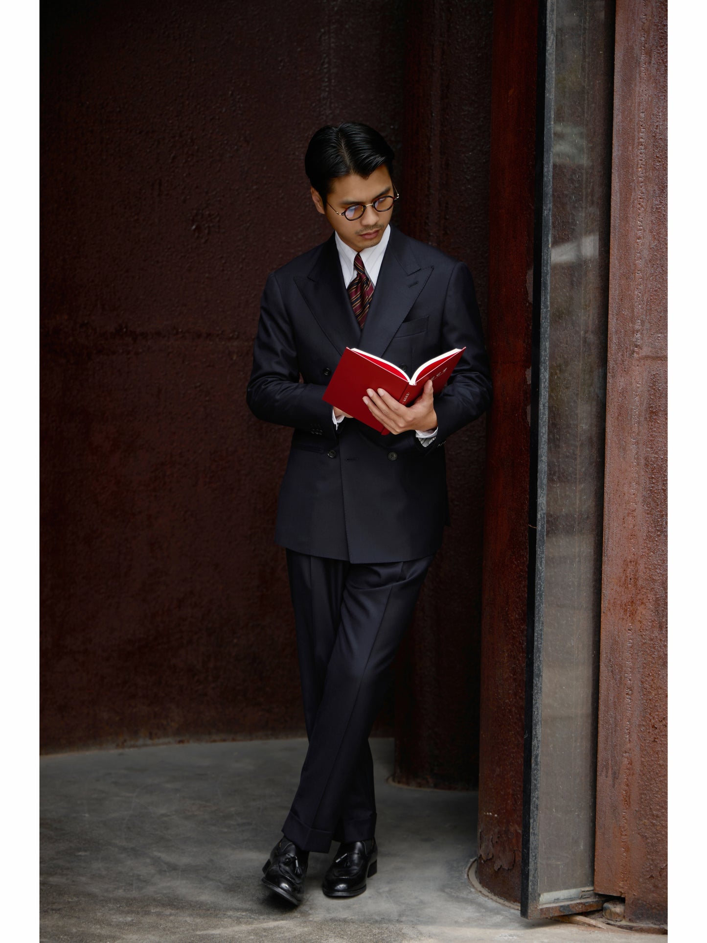 「Louvre Phantom Blue」suit jacket