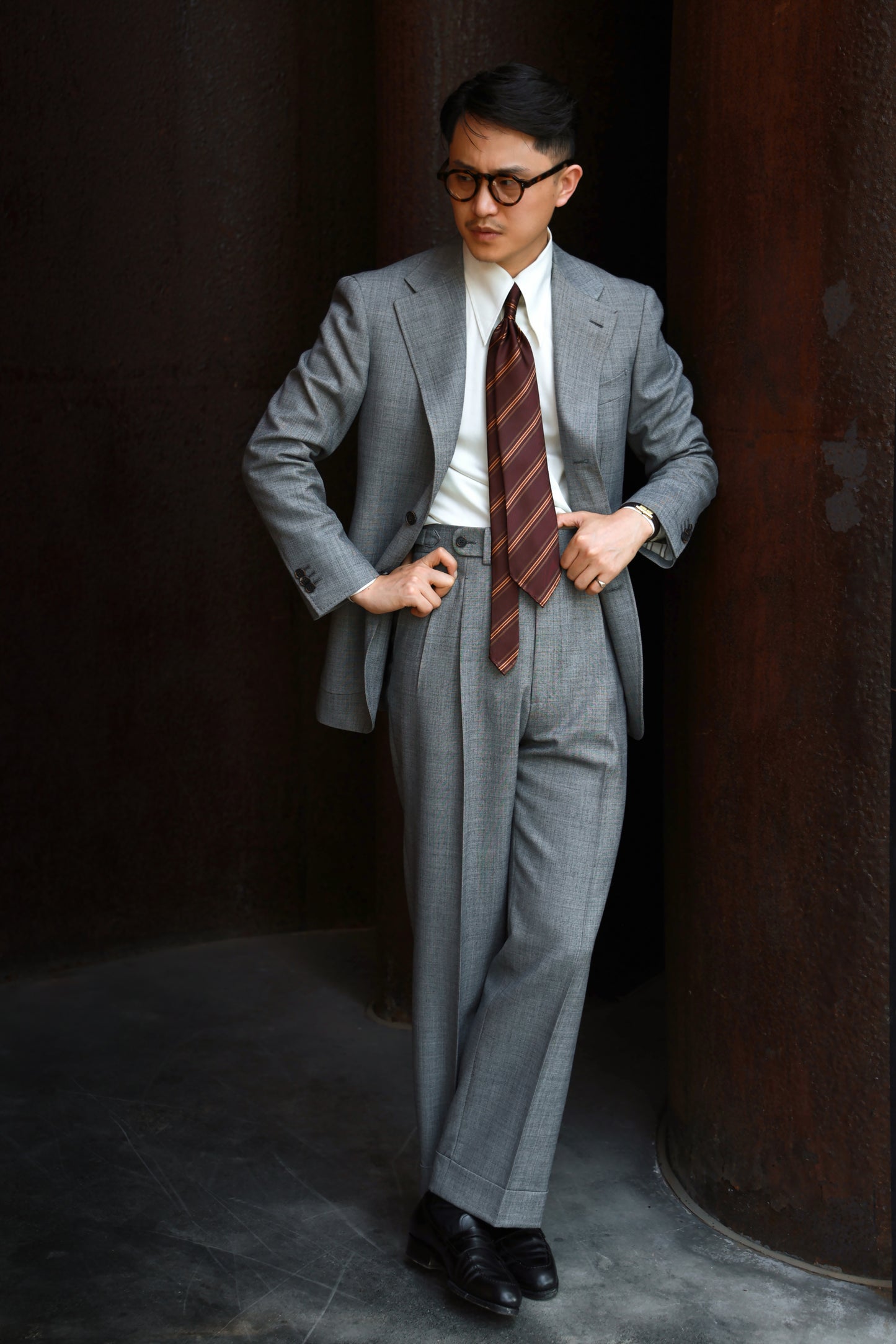「Meteorite Grey」Suit Jacket