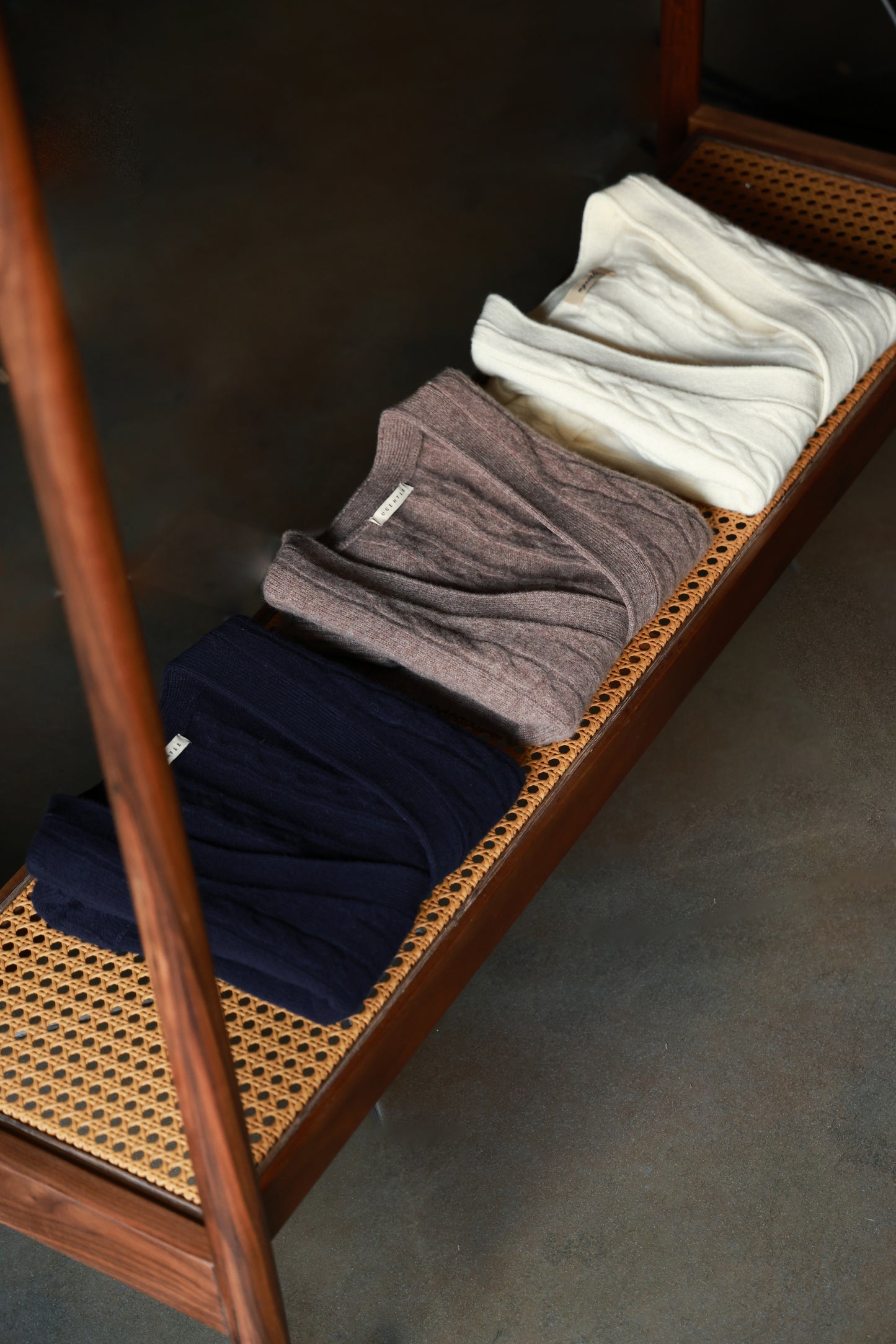 「Malt Cocoa」Cable-Knit Vest