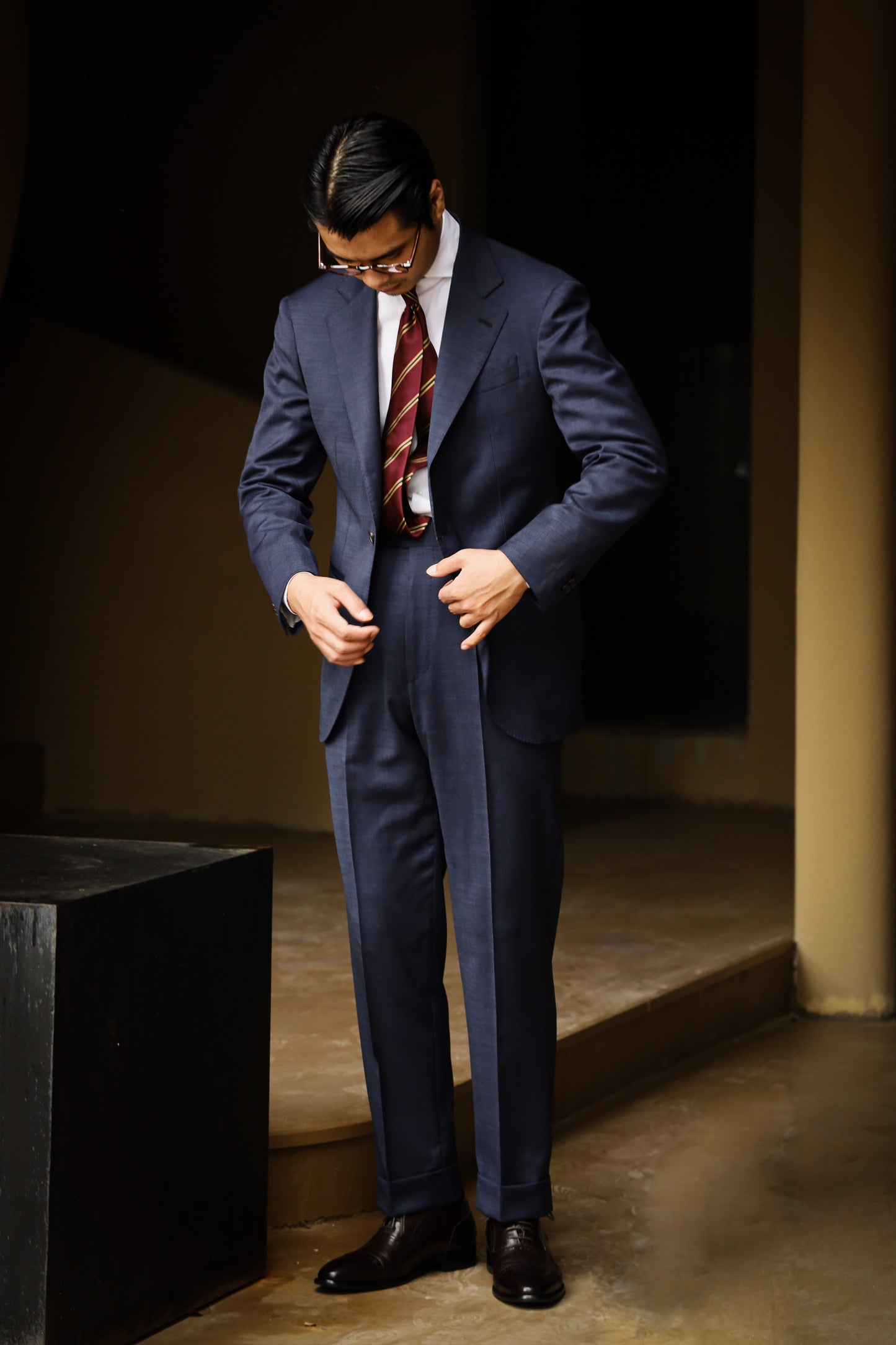 「Prussian Blue」Suit Jacket