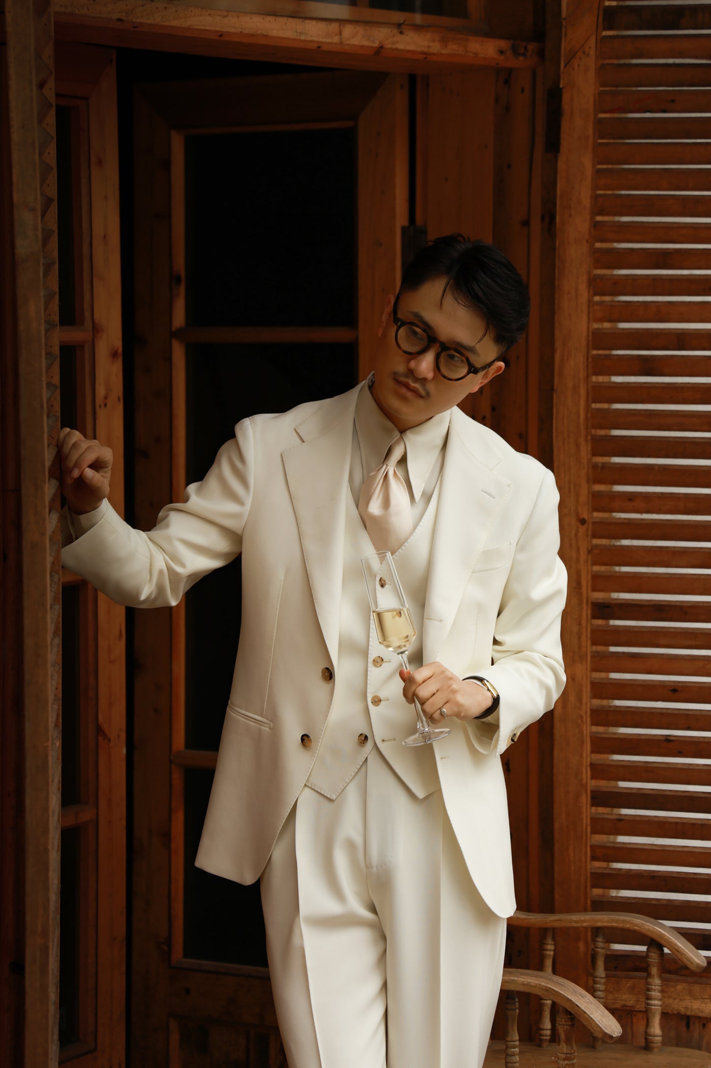 「White Moonlight」Suit Jacket