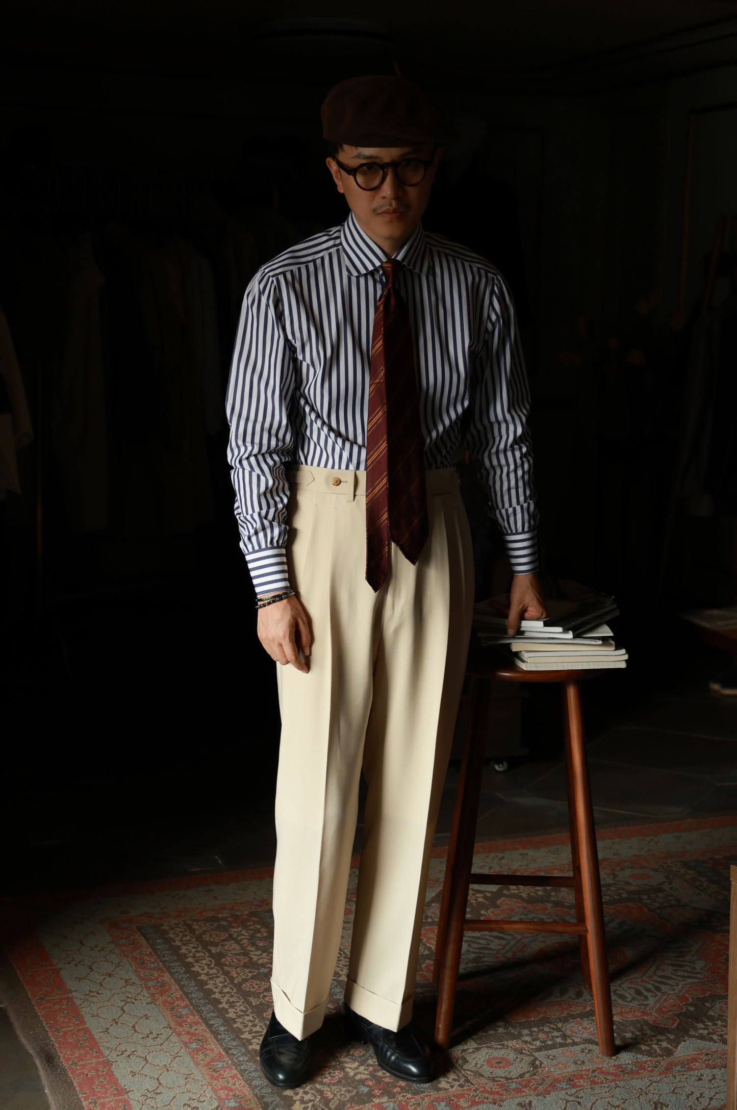 「Sea Sand Sunset」Suit Trousers
