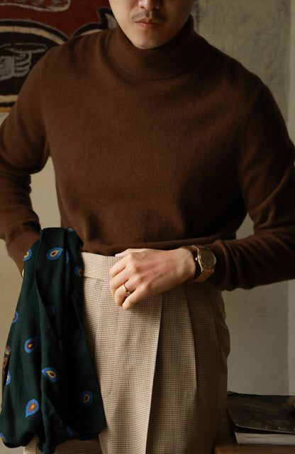 Caramel Latte Turtleneck Sweater 