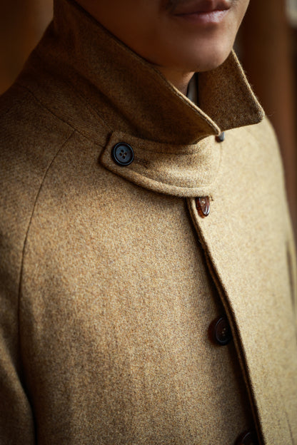 "Wheat Dunes" raglan sleeve Balmark coat 