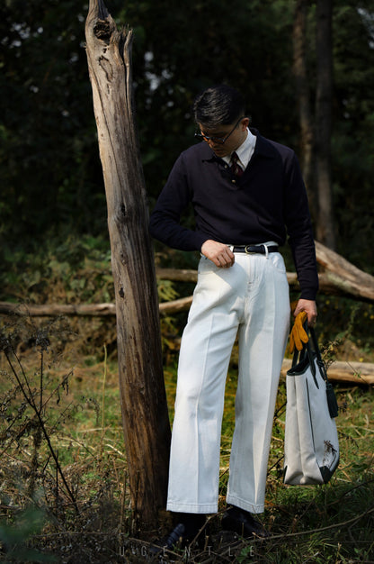 "Navy Blue" POLO Sweater 