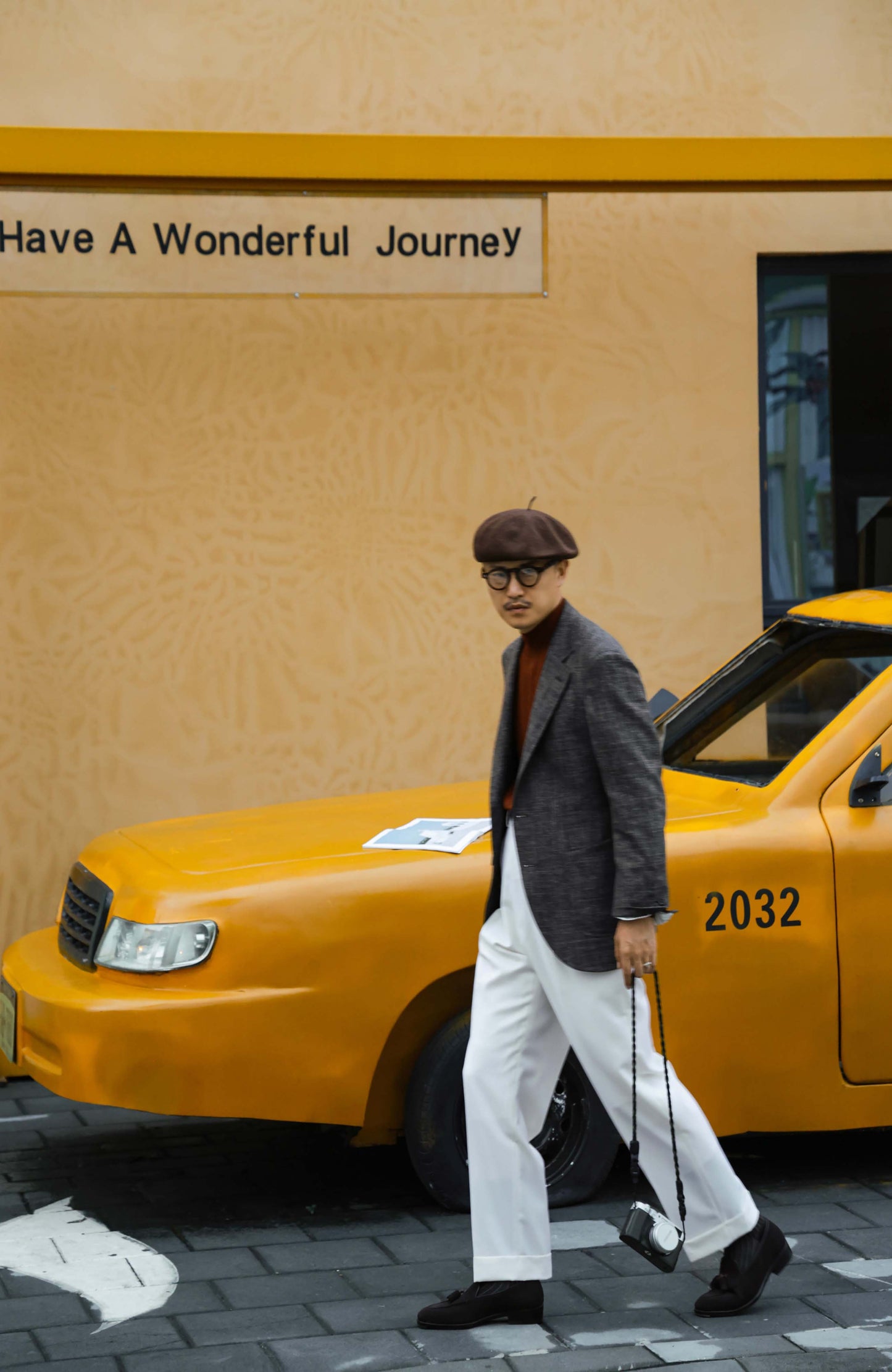 ETHOMAS Half-Canvas Single-Breasted Wool-Silk-Linen Blend Suit Jacket — Charcoal Brown