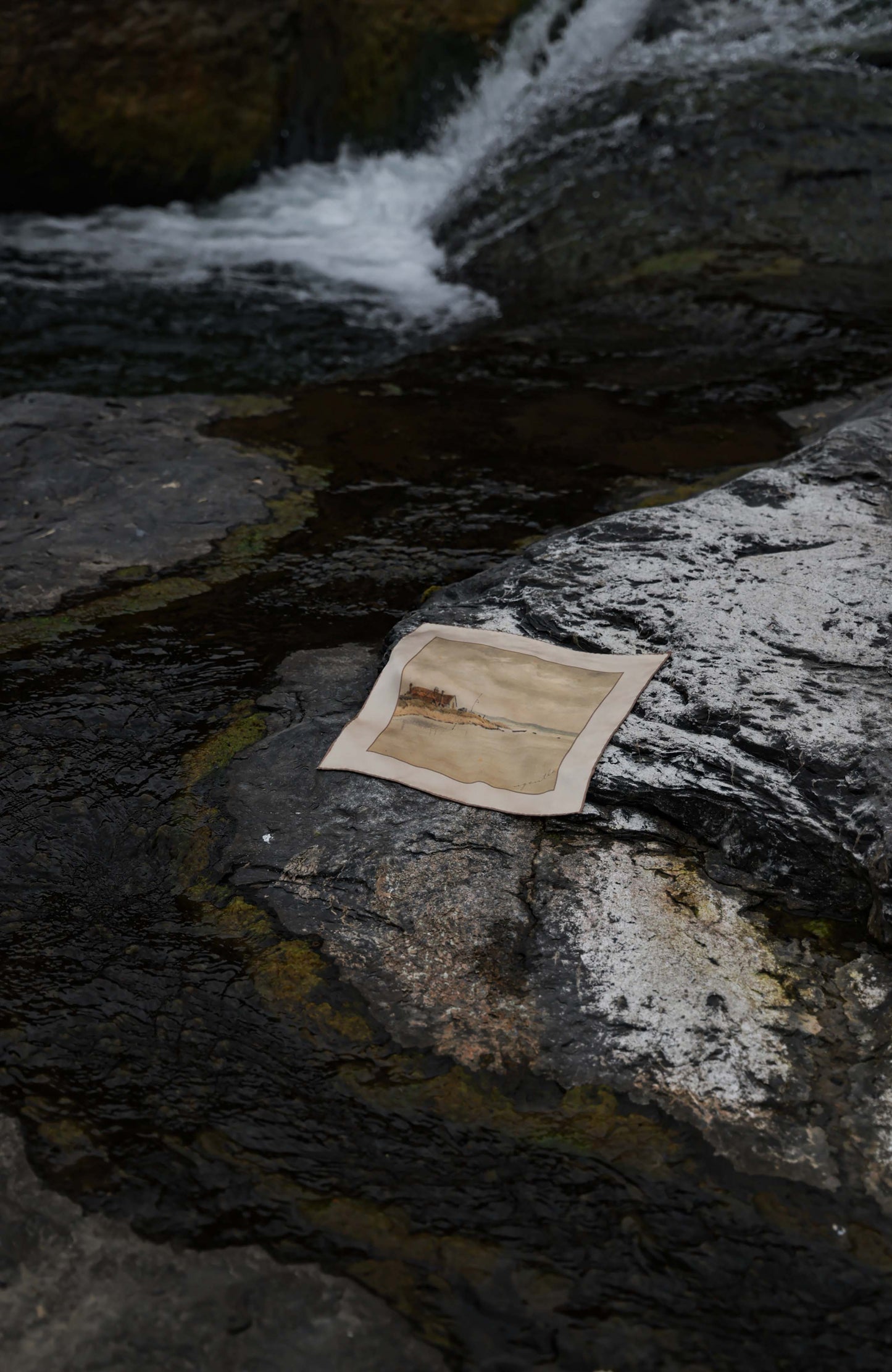 Silk Hand-Rolled Pocket Square — Meadow Retreat