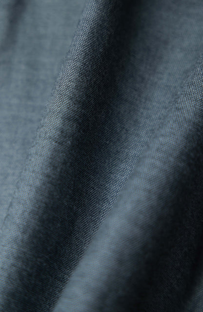 Brushed Cotton Wide-Spread Collar Shirt — Lunar Gary