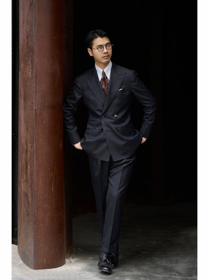 「Louvre Phantom Blue」suit jacket