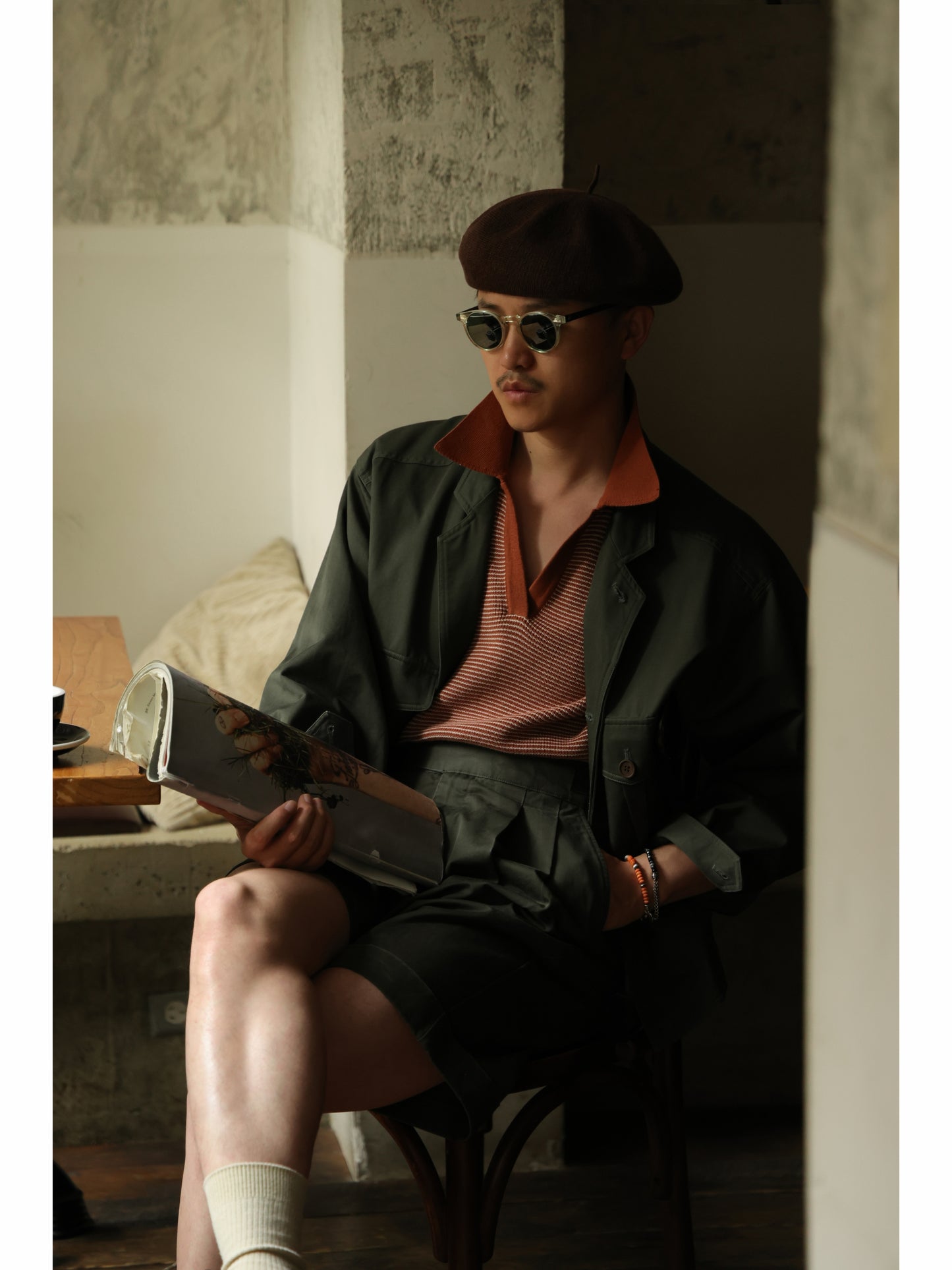 Gurkha Shorts — Jungle green