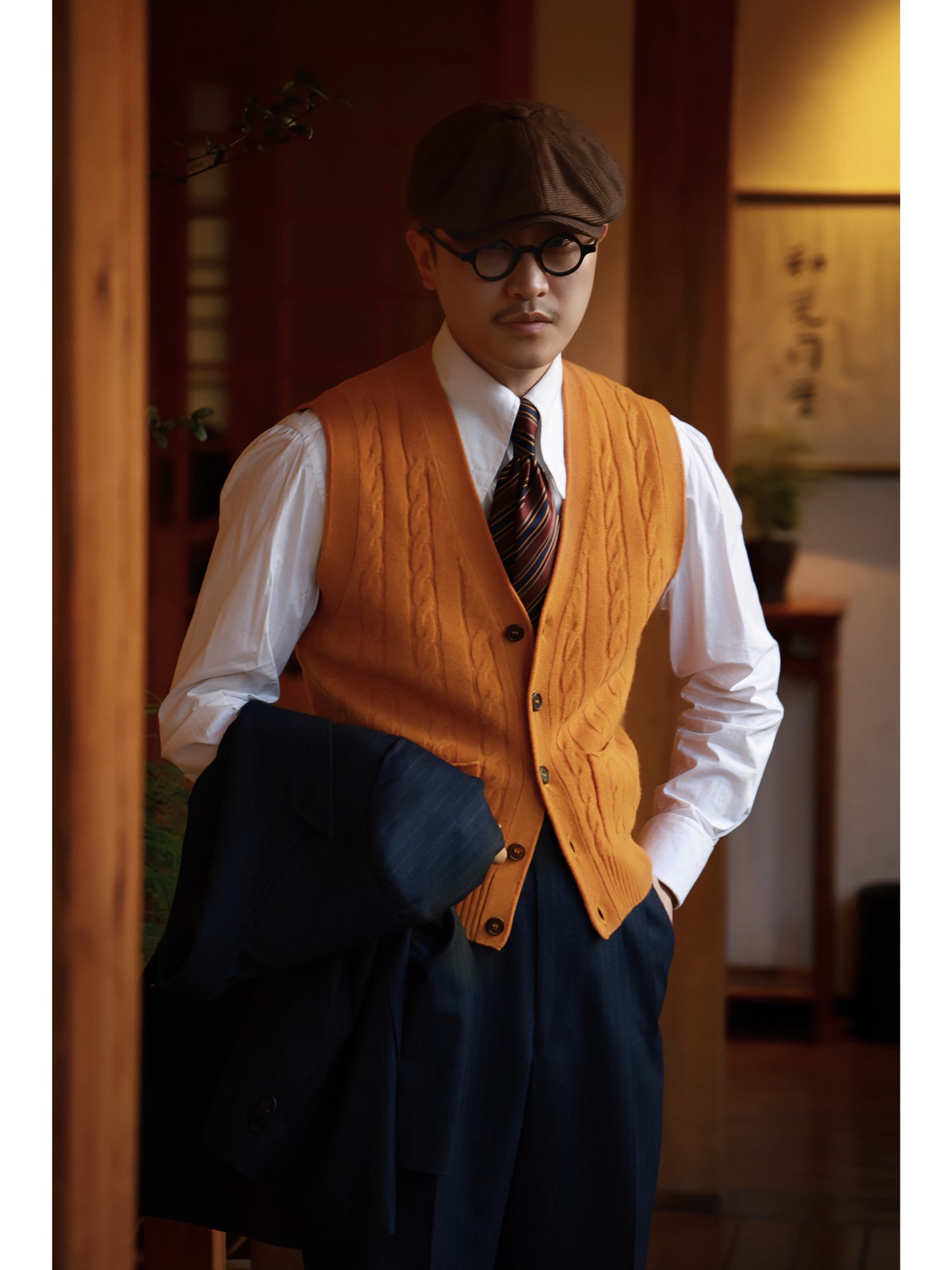 「Elegant White」Bond Cuff Shirt