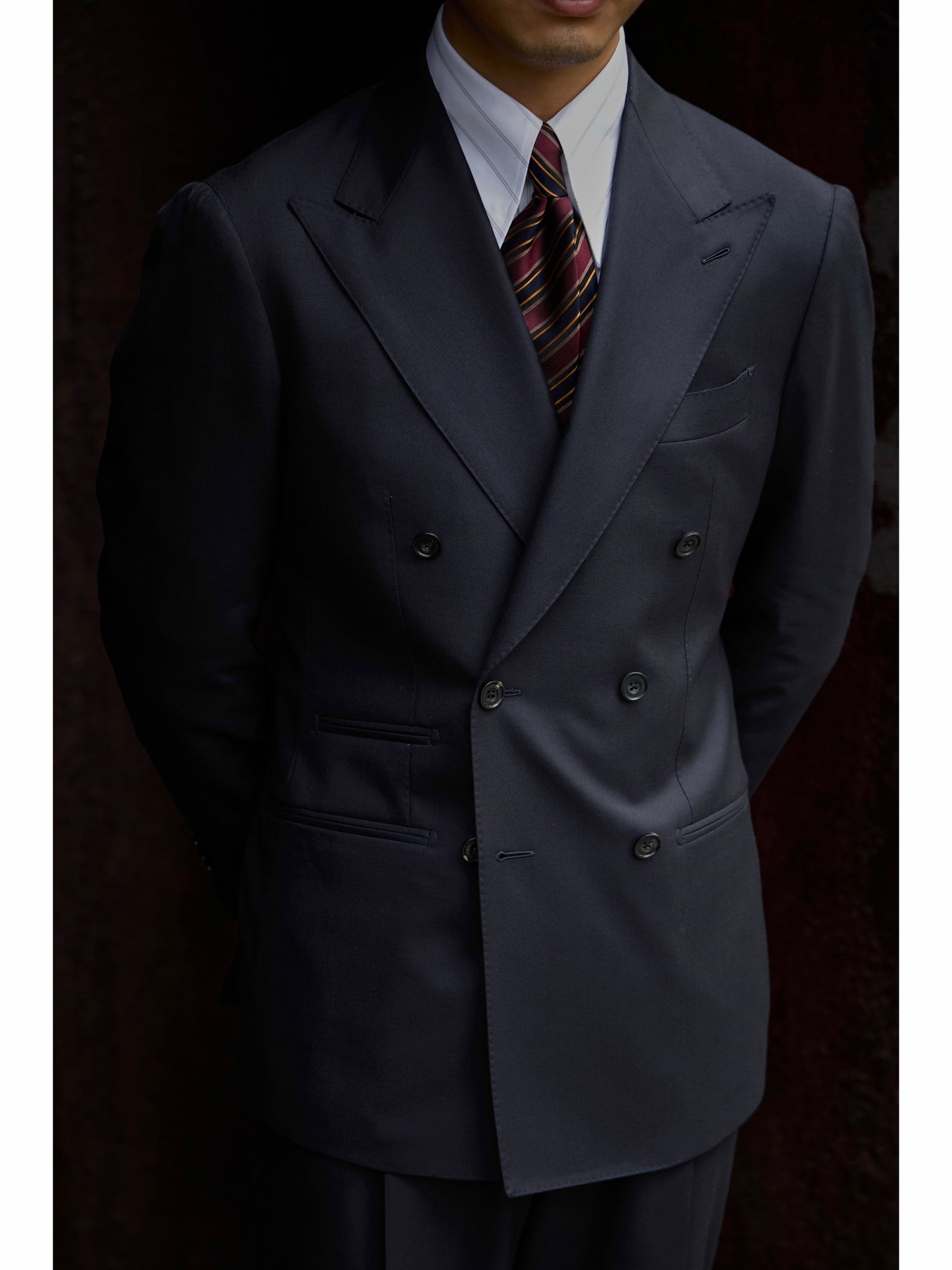 「Louvre Phantom Blue」suit jacket