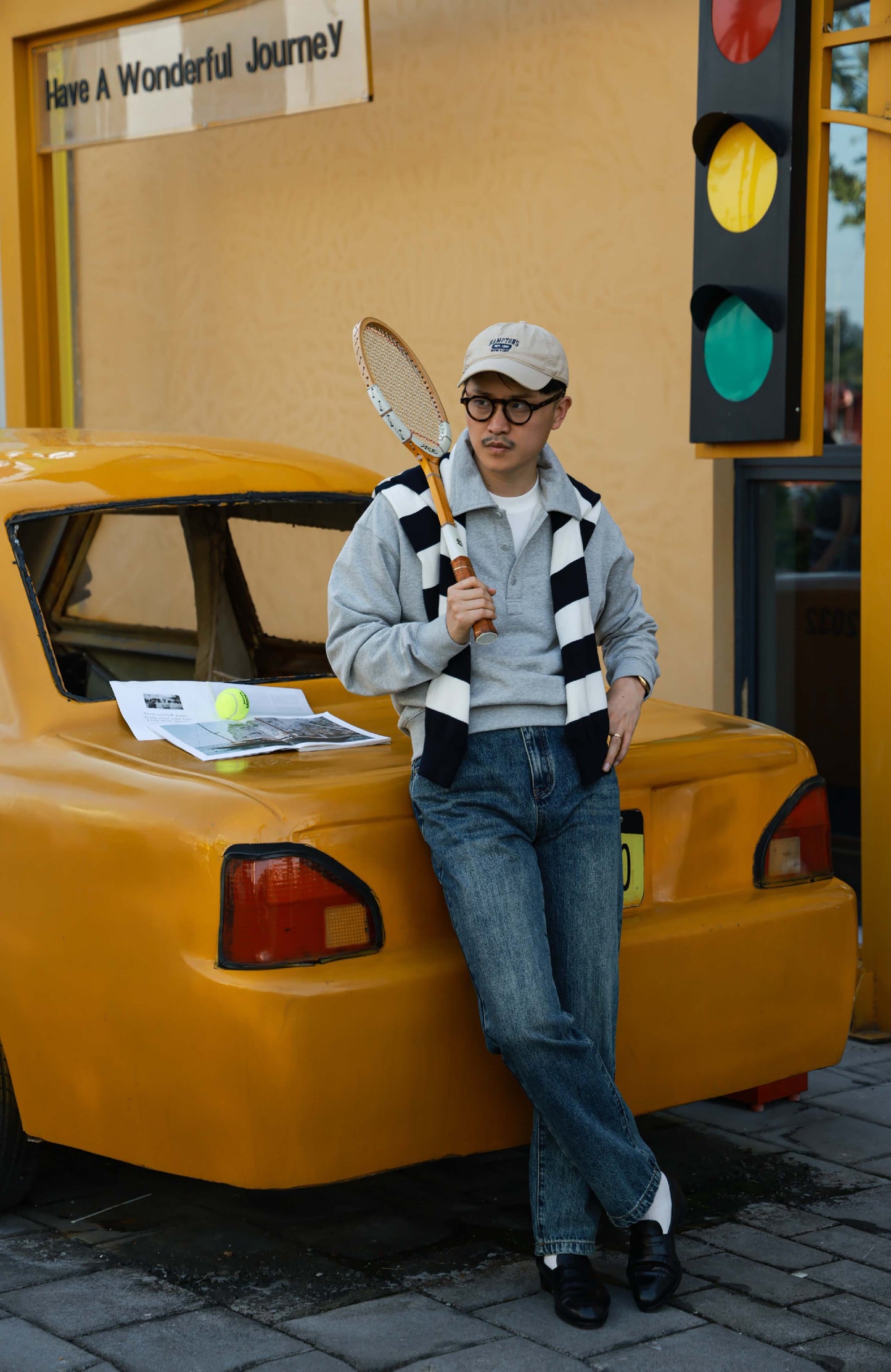 Unisex Long Sleeve Polo Sweatpants — Lunar Gary