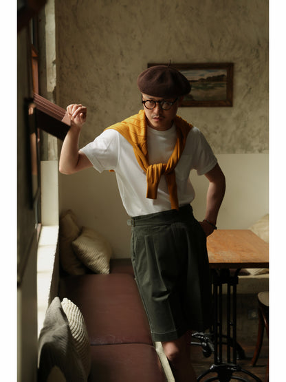 Gurkha Shorts — Jungle green