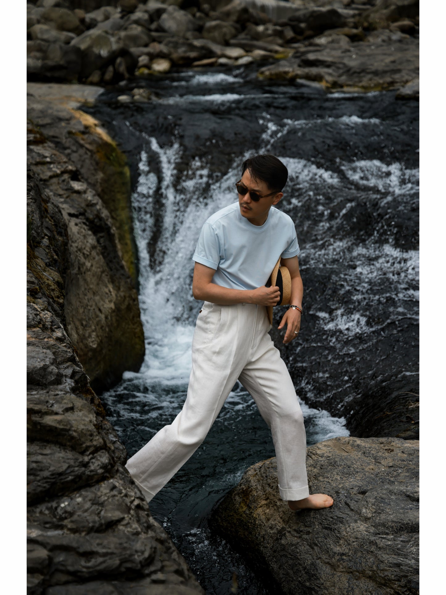 「10-Piece Color Spectrum」Solona-Lyocell-cotton blend Everyday Crew Neck Unisex Short-Sleeve T-Shirt