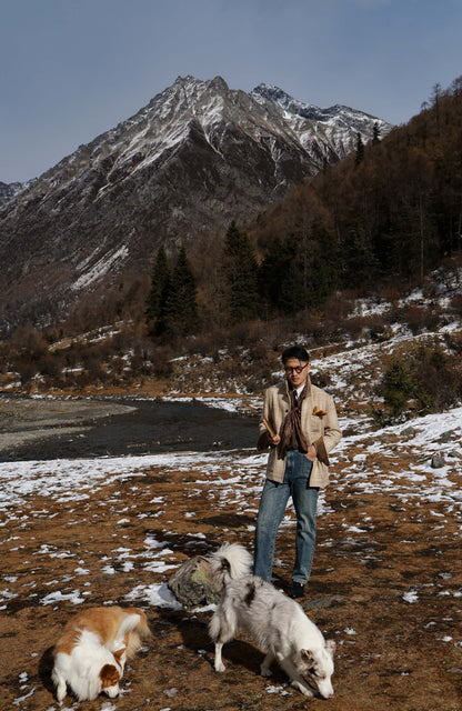 French Workwear Five-Pocket Jacket — Wheat Field Beige