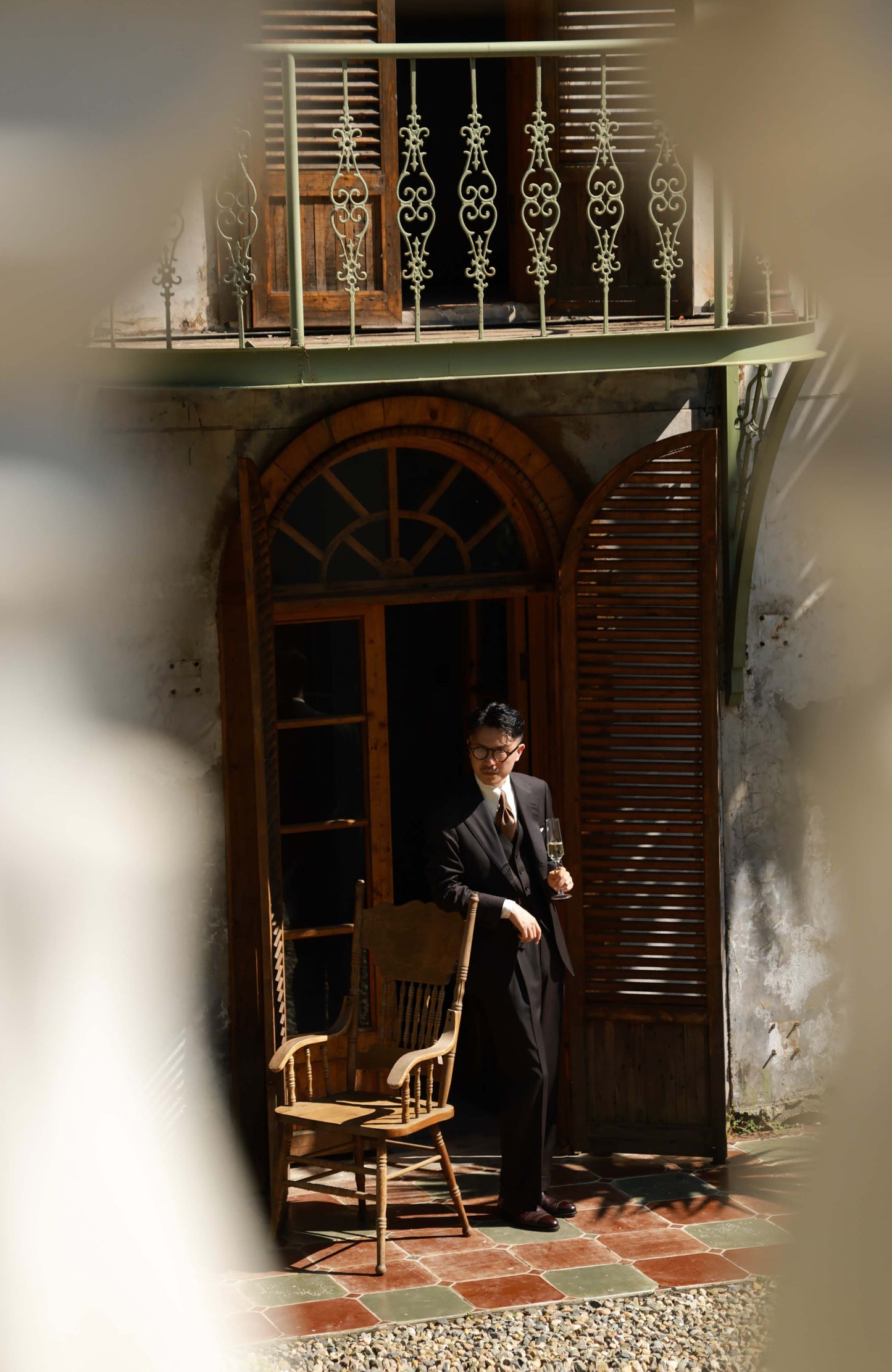 Half-Canvas Single-Breasted Suit Jacket — Timeless Brown