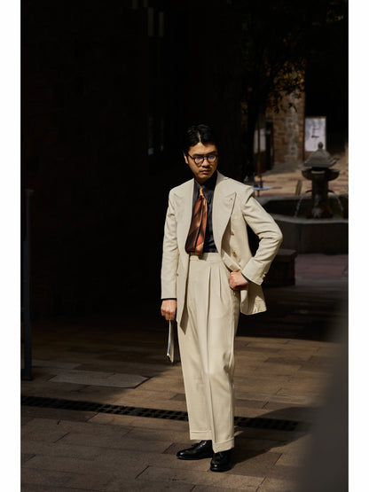 Long Point Collar Shirt — Denim