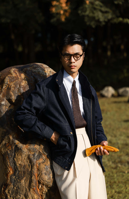 Long Point Collar Shirt — Sicilian Stripe