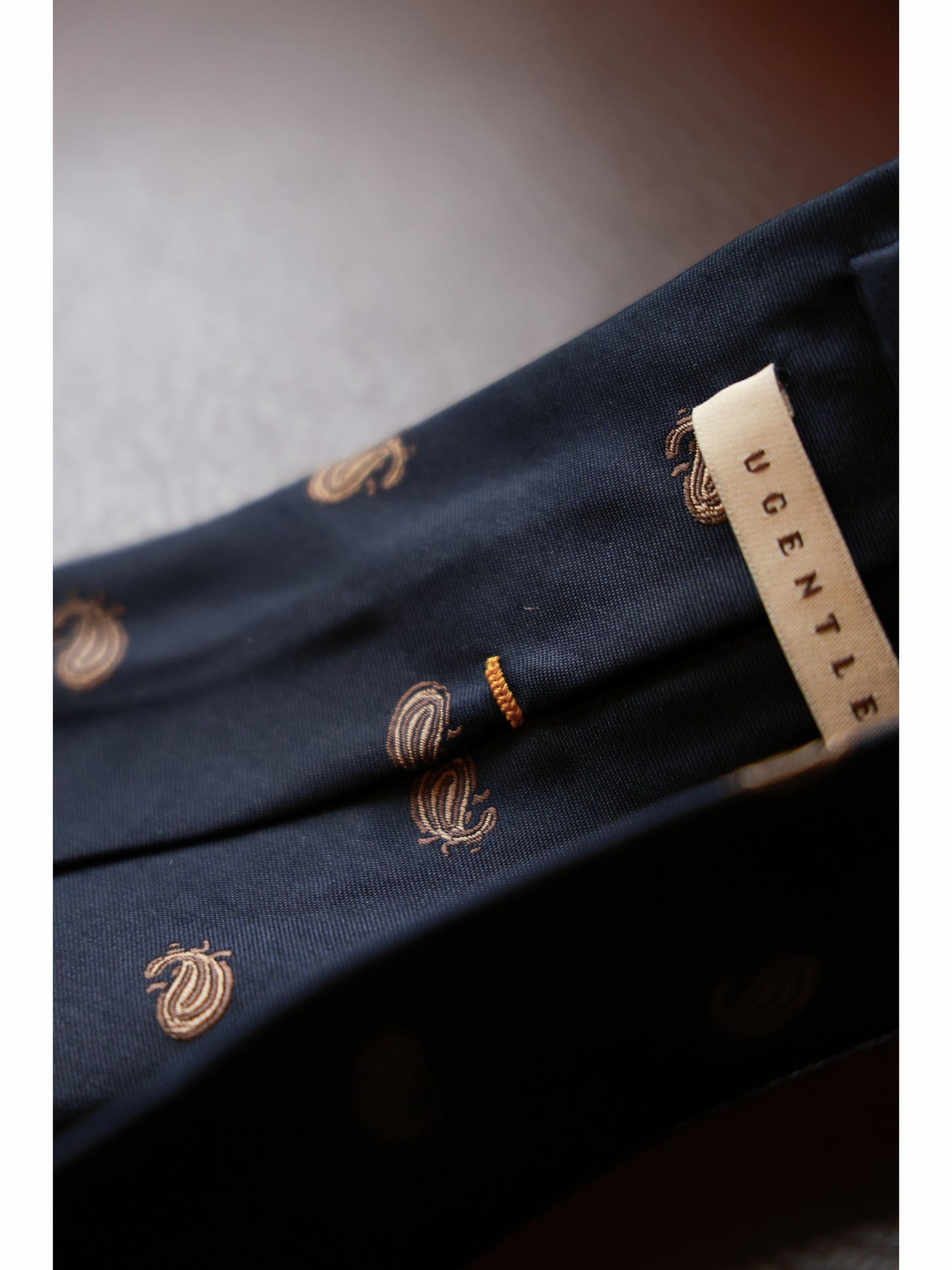 「Eternal Nautical」Mulberry silk Three-fold Tie