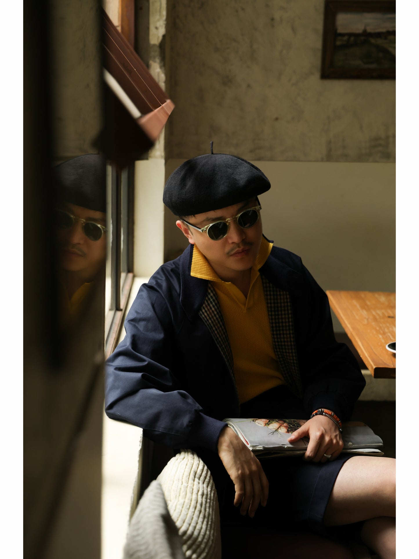 Gurkha Shorts — Navy