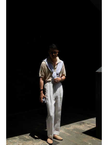 「Dune」Terry-Knit Combed-Cotton Shorts in the set