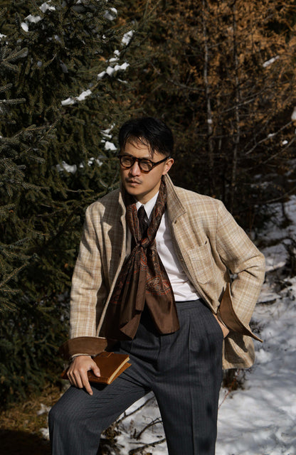 French Workwear Five-Pocket Jacket — Wheat Field Beige