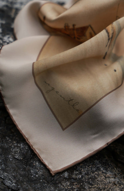 Silk Hand-Rolled Pocket Square — Meadow Retreat