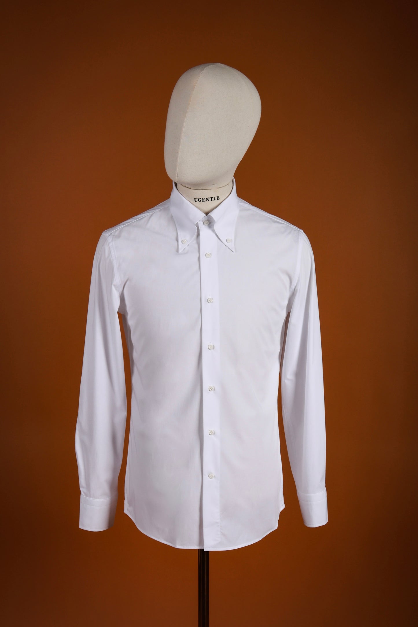 「Elegant White」Button-down Collar Shirt 