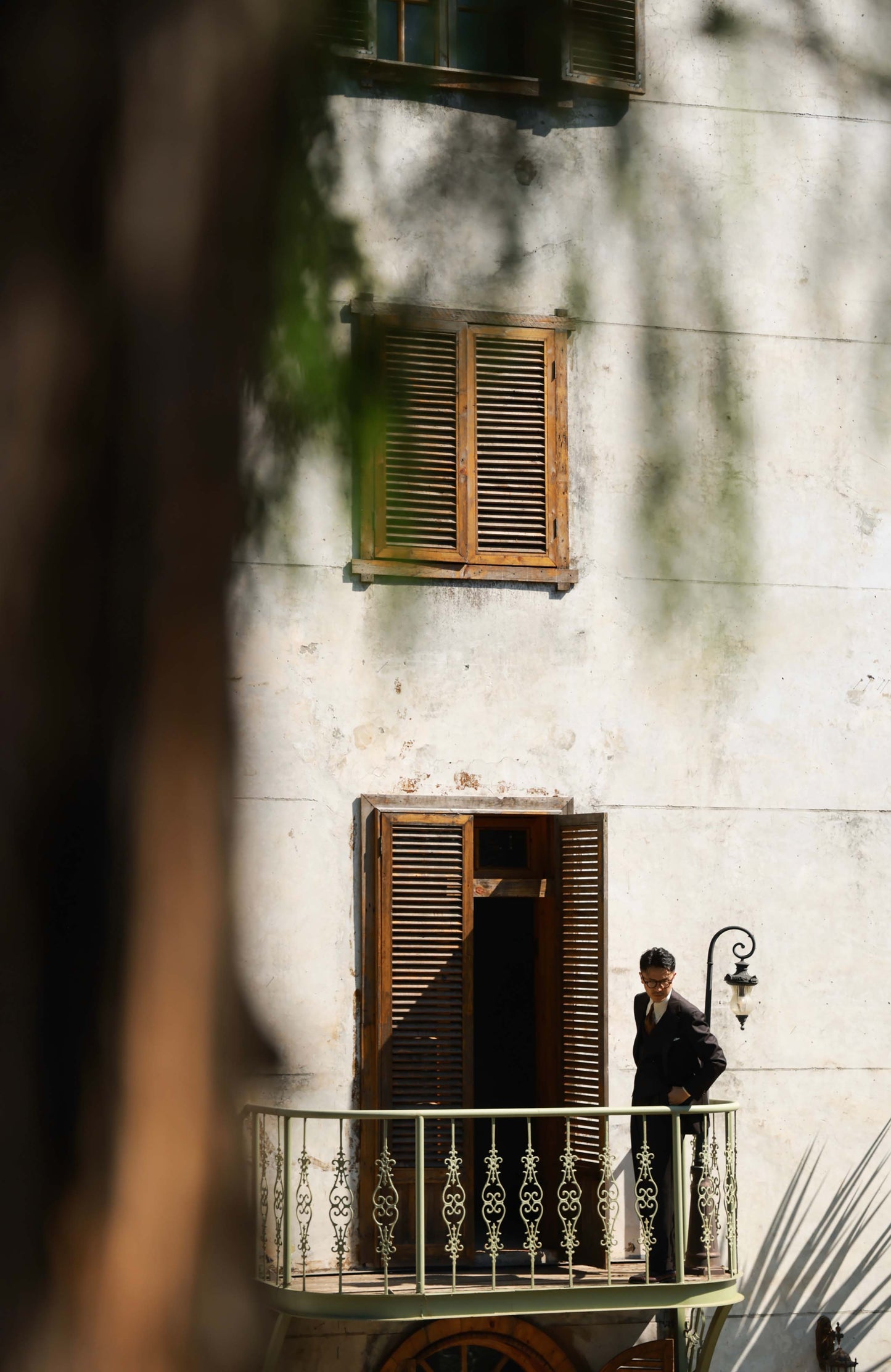 Half-Canvas Single-Breasted Suit Jacket — Timeless Brown