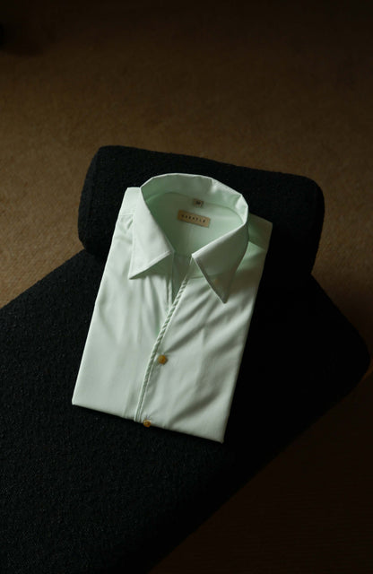 One-piece Collar Shirt — Mist Sage