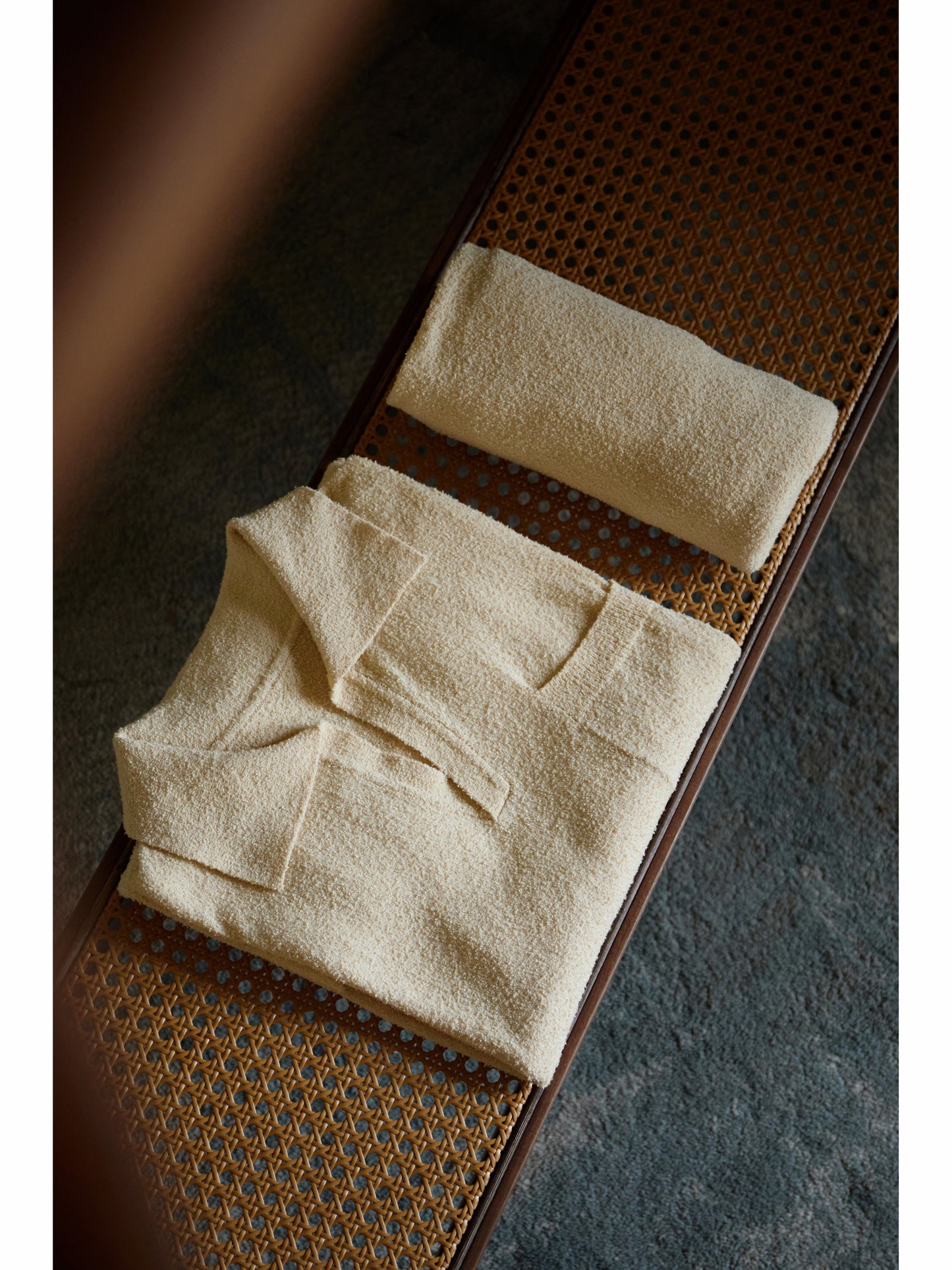 「Dune」Terry-Knit Combed-Cotton Short-Sleeve Polo Shirt in the set