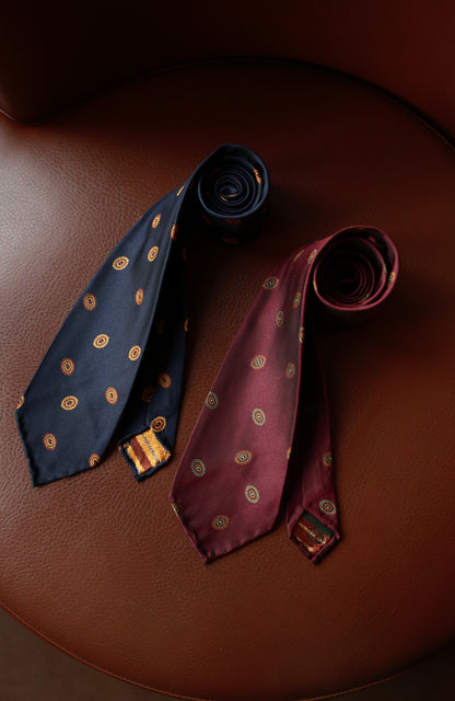 "Mirror Series" tie 3 fold tie 