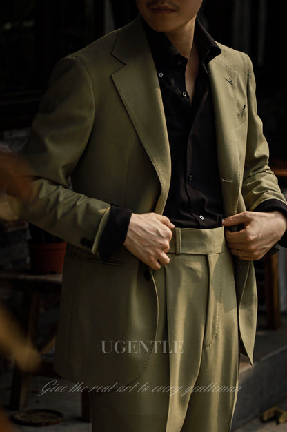 「Twilight Black」Button-down Collar Shirt