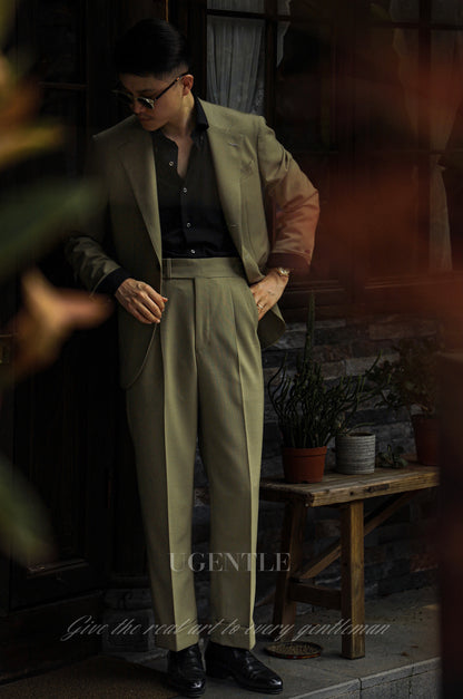 「Twilight Black」Button-down Collar Shirt