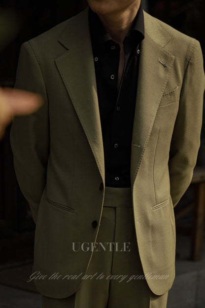 「Twilight Black」Button-down Collar Shirt