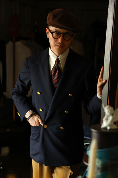 "Ink Sea Blue" suit 