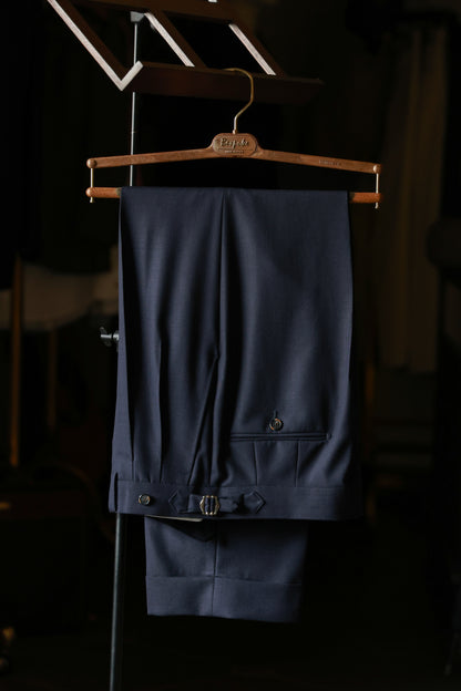 "Ink Sea Blue" suit trousers 