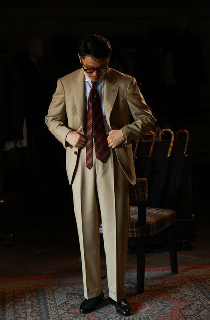 "Autumn Apricot Forest" suit trousers 