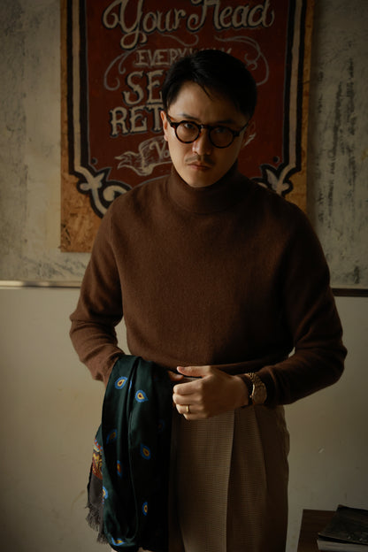 Caramel Latte Turtleneck Sweater 