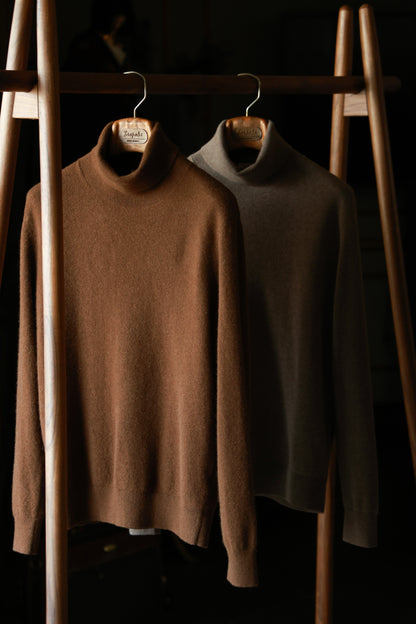 Caramel Latte Turtleneck Sweater 