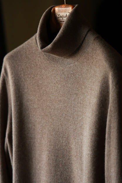 "Charcoal Latte" Turtleneck Sweater