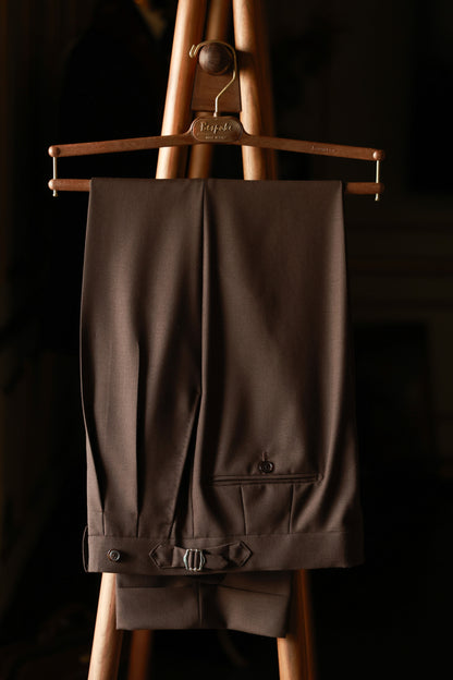 Brown Forest Suit Trousers 