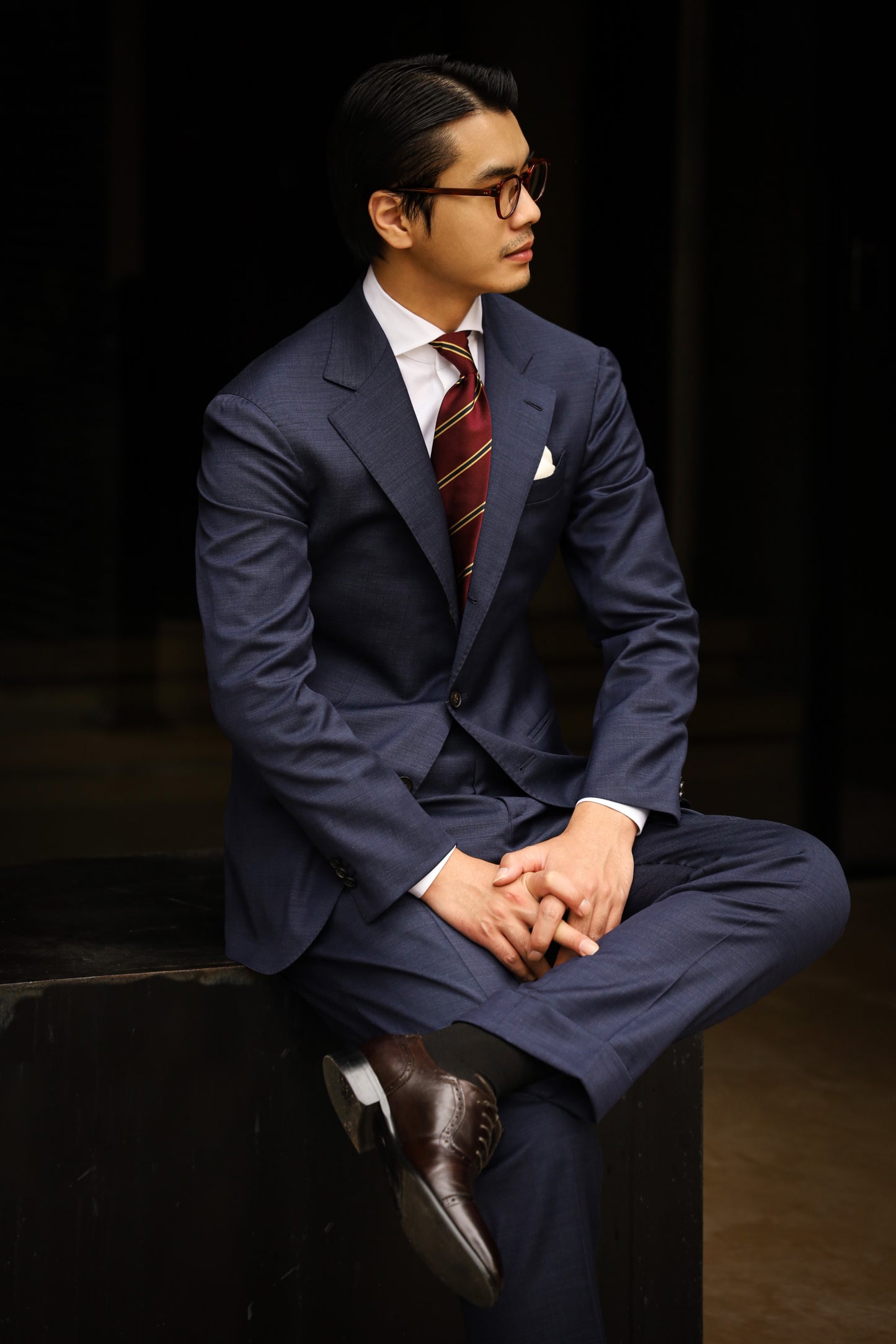 Prussian Blue Suit 