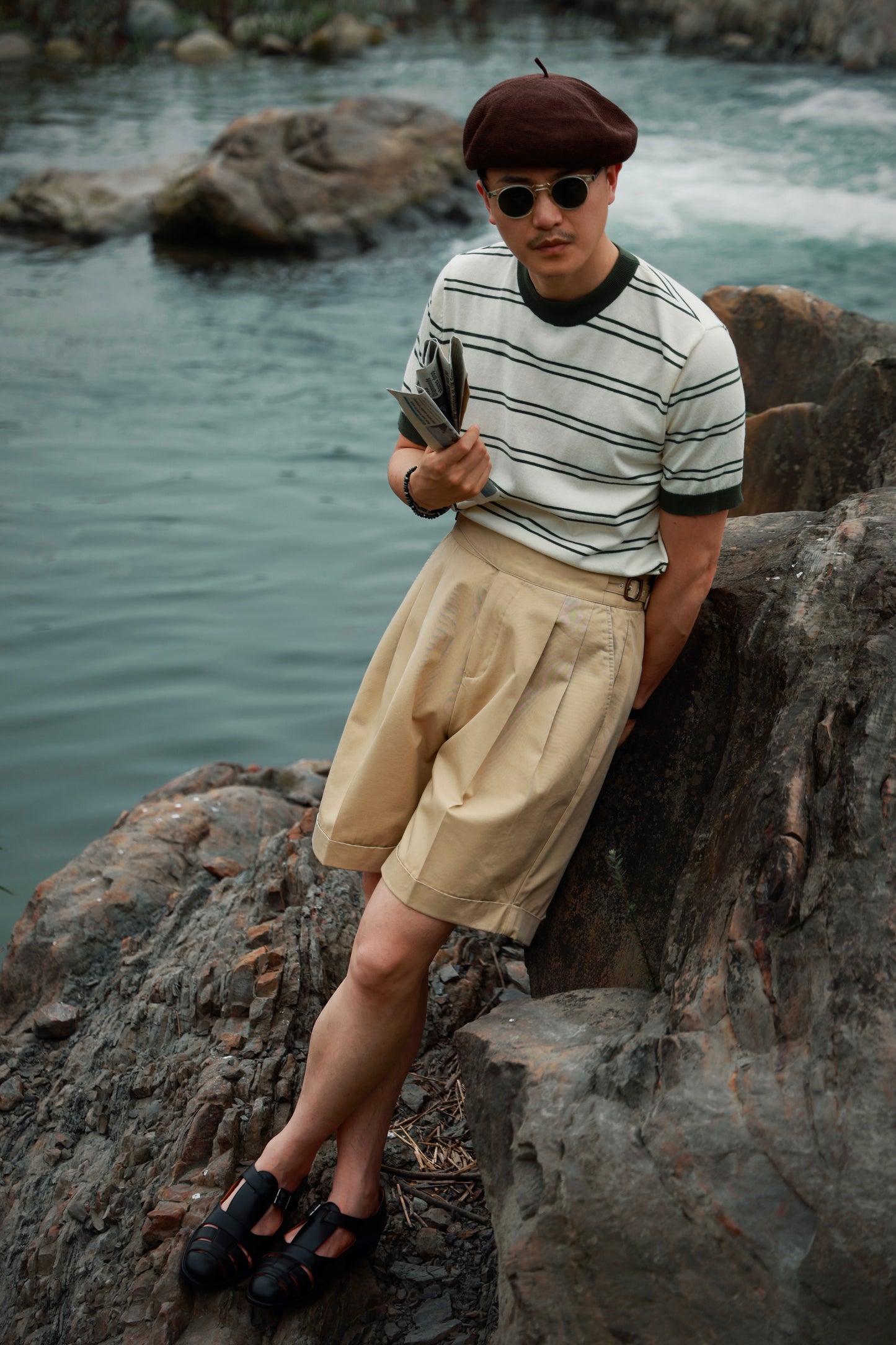 "Wheatstack Color" Gorge Shorts 