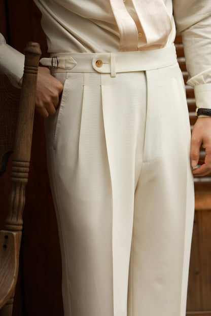 "White Moonlight" suit trousers 