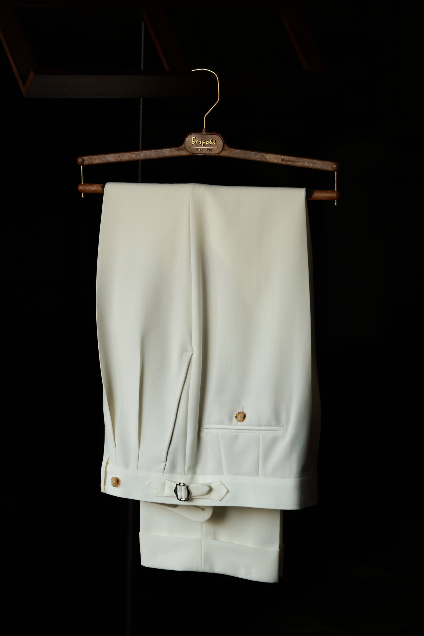 "White Moonlight" suit trousers 