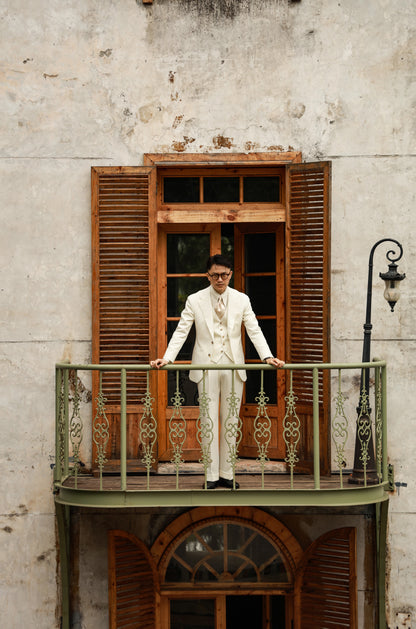 "White Moonlight" suit trousers 