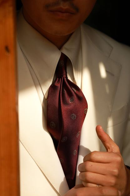 "Mirror Series" tie 3 fold tie 